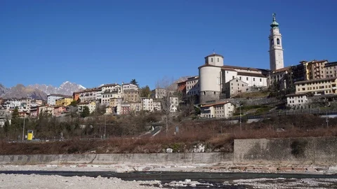 Postcard from Belluno 스톡 동영상 125514997