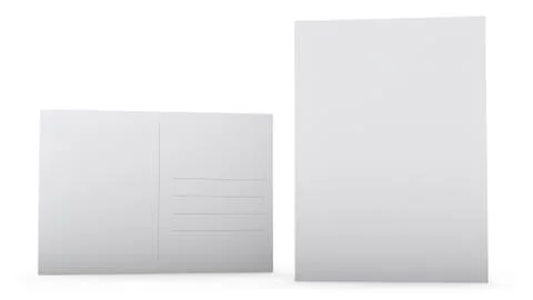 Postcard Blank Stock Illustration