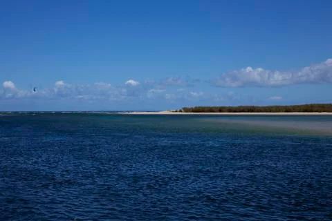 Postcard Blue Waters Stock Photos