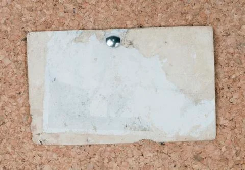 Postcard on brown Stock Photos