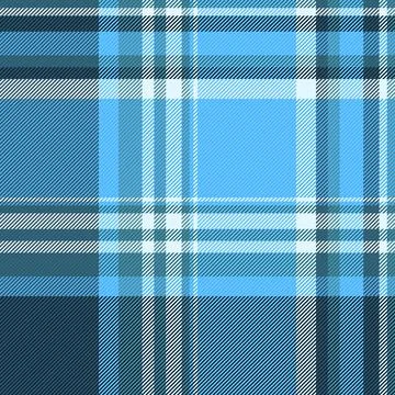 Postcard fabric textile vector, drawing seamless pattern check. Scrap plaid.. Stock Illustration