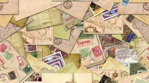 Postcard Video stock 353069
