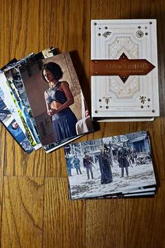 Postcard of the Game of Thrones. 스톡 사진