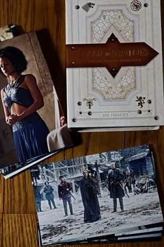Postcard of the Game of Thrones. 스톡 사진
