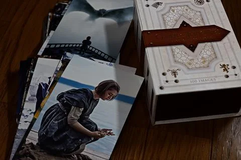 Postcard of the Game of Thrones. Stock Photos