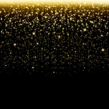 Postcard Gold Stock Illustration