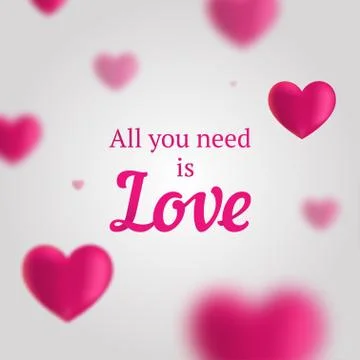 Postcard for lovers, vector Stock Illustration