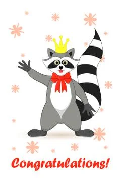 Postcard-monkey Stock-Illustration