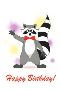 Postcard-monkey Stock Illustration