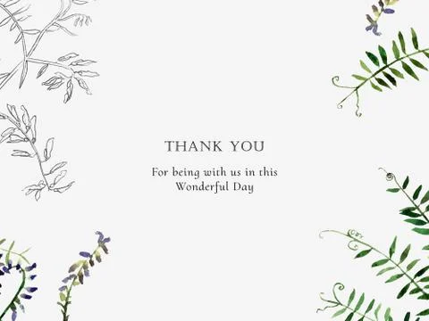 Postcard template Stock Illustration