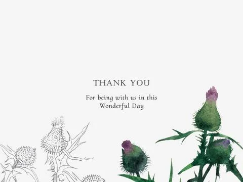 Postcard template Stock Illustration