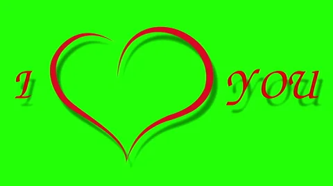 Postcard Valentine's Day Video stock 46375886