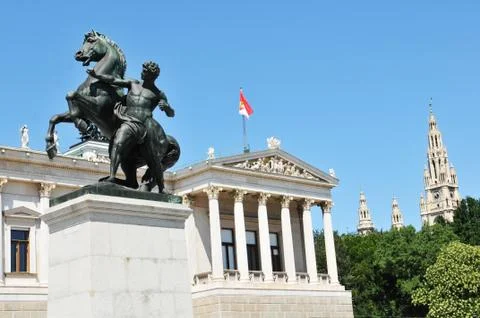 Postcard from Vienna Stock Photos