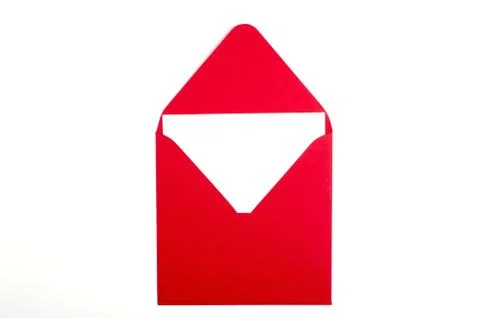 Postcard on the white background Stock Photos