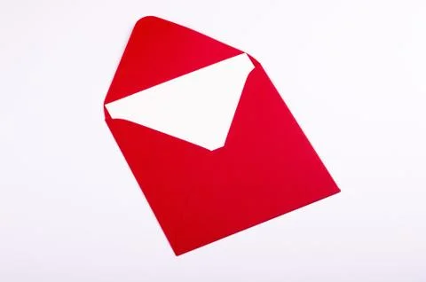 Postcard on the white background Stock-Fotos