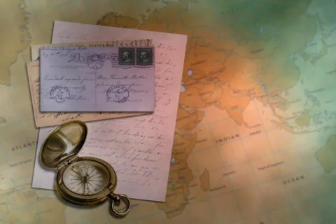 Postcards Stock Footage 335351