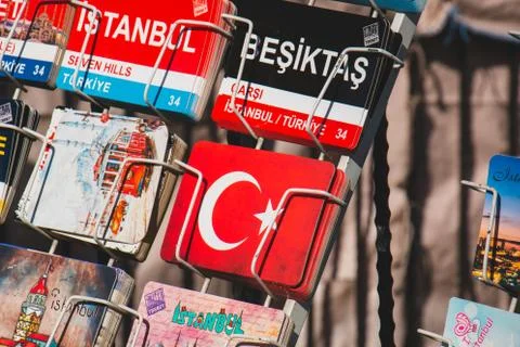 Postcards Turkey Stock Photos