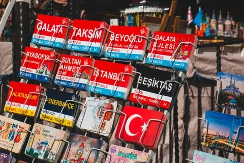 Postcards Turkey Stock Photos
