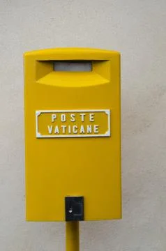 Poste Vaticane mailbox Stock Photos