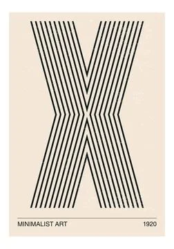 Poster in 70s style with retro alphabet letters Illustrazione stock
