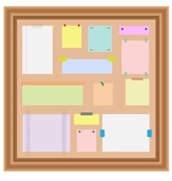 Poster ads イラスト素材