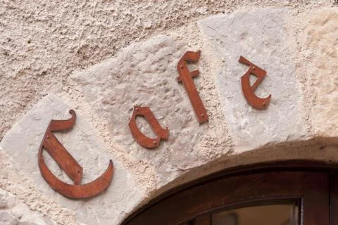 Poster of a bar Stock Photos