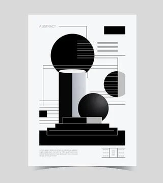A poster with a black circle and the words  unprocessed  on it. Stock Illustration