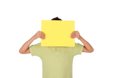 The poster child Stock Photos