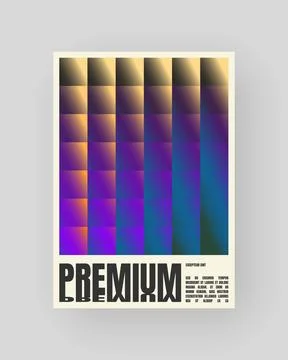 Poster Design Stock Illustration