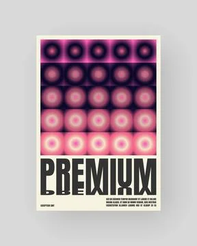 Poster Design Ilustración de archivo