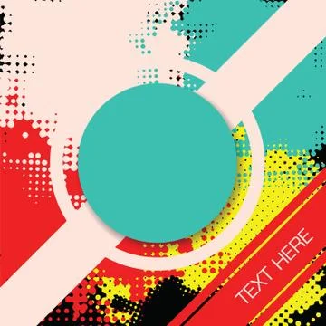 Poster design vector Stock-Illustration