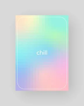 Poster Gradient Stock Illustration