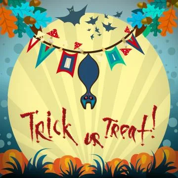 Poster Halloween Day Stock Illustration