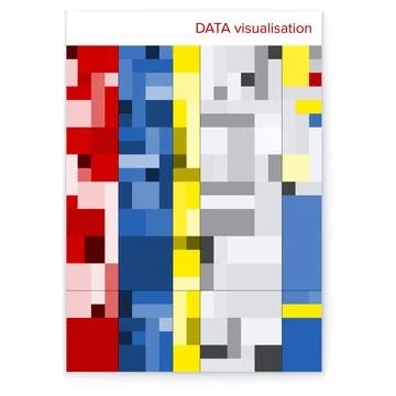 The poster has a dynamic design with colorful geometric shapes in an abstract Stock Illustration