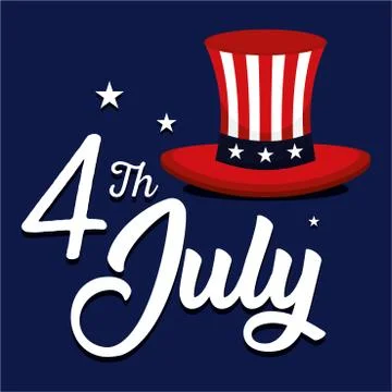 Poster of independence day Stock Illustration