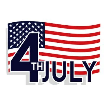 Poster of independence day Stock Illustration