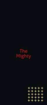 Poster The mighty Stock Illustration