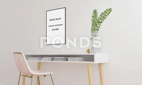 Poster mockup PSD Template