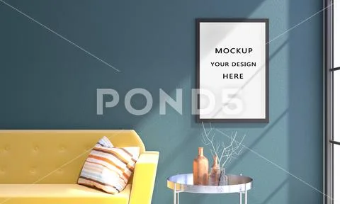 Poster mockup PSD Template
