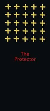 Poster The protector Stock Illustration
