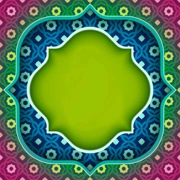 Poster for Ramadan Stock Illustration