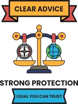 A poster with a scale and a globe on it 스톡 일러스트