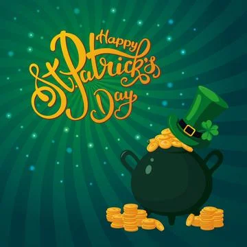 Poster to St. Patrick's Day Stock Illustration