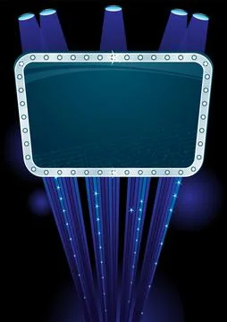 Poster template for entertainment event Stock Illustration