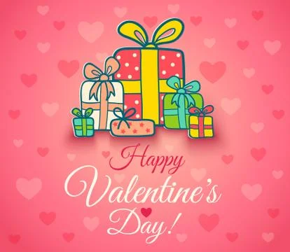 Poster for Valentine's day Illustration