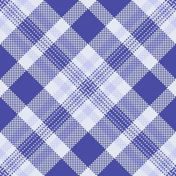 Poster vector tartan textile, cut out background check fabric. Choose seaml.. Stock Illustration