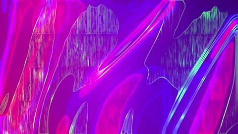 Posterize glow fill effect animation background Stock Footage 208621678