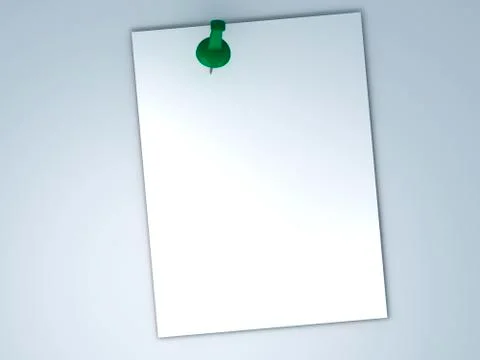 Postit image 3d Illustrazione stock