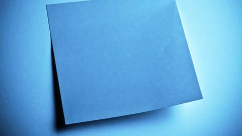 Postit note paper Stock Footage 132737507