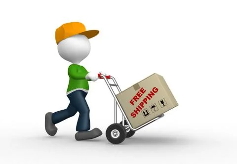 Postmen Stock Illustration